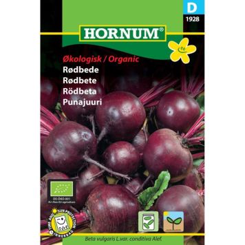 Hornum grøntsagsfrø Økologisk Rødbede