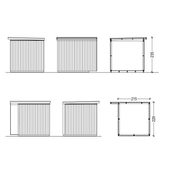 FLEXANEX TYPE B 4,9 m² UBEHANDLET "INDIVIDUEL"