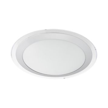 Eglo LED-plafond Competa hvid Ø33,5 cm