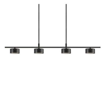 Nordlux spotskinne Clyde sort LED 4x5 W 115 cm