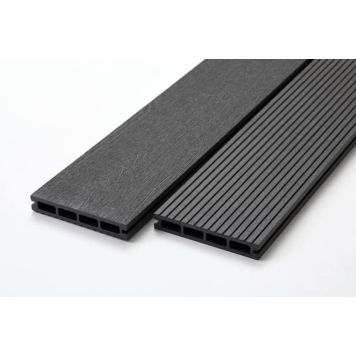 Wimex WPC terrassebræt Fur Superb koksgrå 4800x146x23 mm
