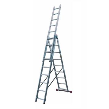Krause stige Universal 3 x 9 trin aluminium