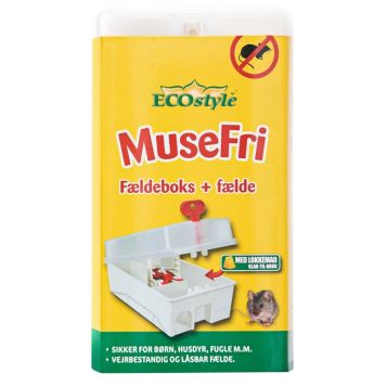 ECOstyle fældeboks og fælde Musefri 