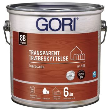 Gori transparent træbeskyttelse 505 nød 2,5 L