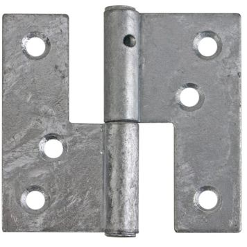 PN hamborghængsel højrehængt galvaniseret 85x32 mm