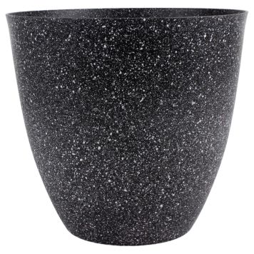 Scan-Pot krukke plast sort Ø38 cm 