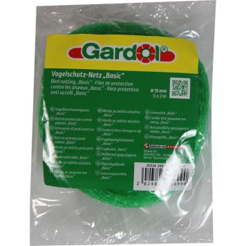 Gardol fuglebeskyttelsesnet 5x2 m