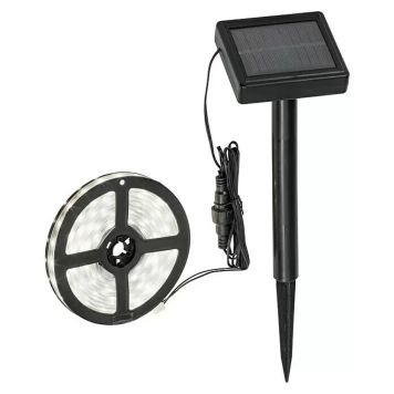 Solar LED lightstrips hvid 3 m