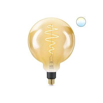 Wiz LED-globepære Whites guld G200 E27 6,5 W