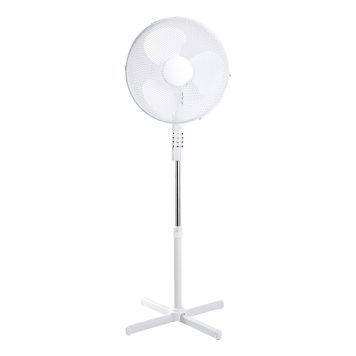 Day gulvventilator m/fjernbetjening hvid 45W Ø40 cm