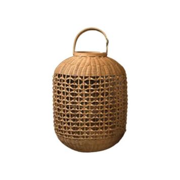 Det Gamle Apotek rattan lanterne inkl. glasholder H49cm