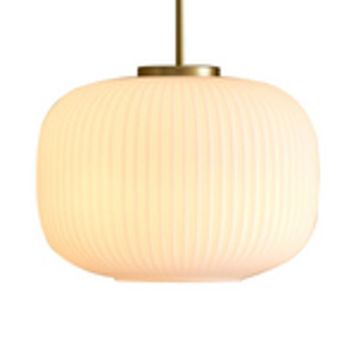 Nordlux Milford 30 Pendel E27 messing/opal