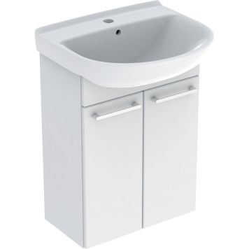 Ifö Cera sæt underskab m/vask hvid 2 låger B50 cm