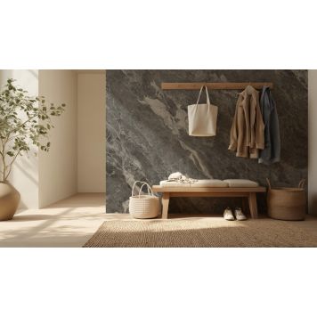 InEx World of Art akustik marmor grå - flere størrelser