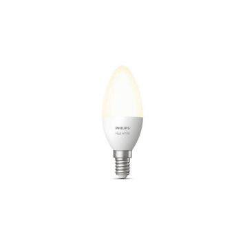 Philips Hue LED-kertepære White mat E14 5,5W
