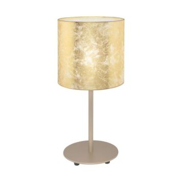Eglo bordlampe Viserbella guld H40 cm
