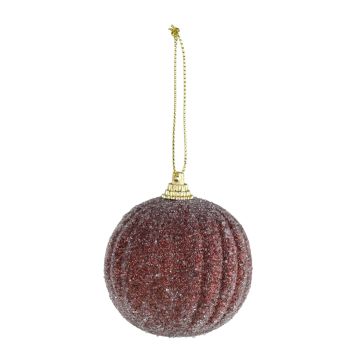 Det Gamle Apotek julekugle plast kobber Ø6 cm