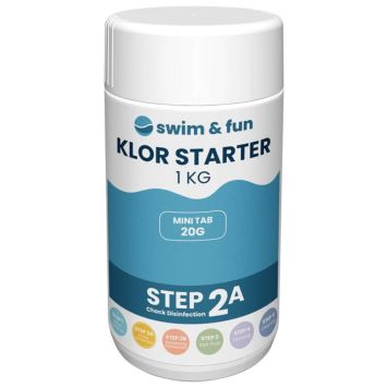 Swim & Fun Klor Starter Hurtigklor tabletter 1 kg