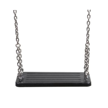 Swing King gyngesæde gummi m/kæde sort 