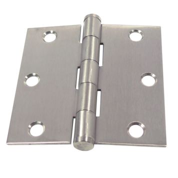 Marinetech hængsel rustfri stål 75x75mm