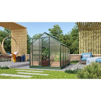 Vitavia drivhus Venus 6,2 m² grøn 4 mm poly