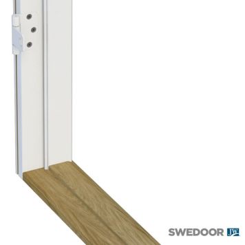 Swedoor flexkarm 92-117 mm hvid 8x21