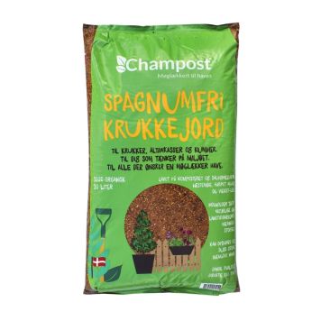 Champost spaghnumfri krukkejord 20 L