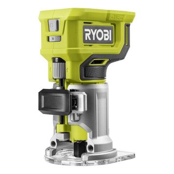 Ryobi akku overfræser RTR18-0 One+ u/batteri & lader