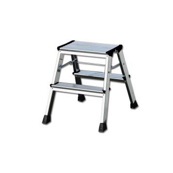 Krause trappestige 2 trins - Rollmat aluminium