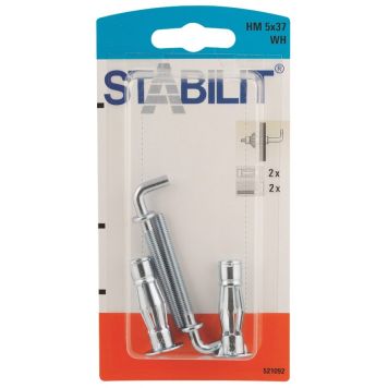 Stabilit metaldybel 37x5 mm 2 stk.