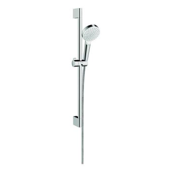 Hansgrohe brusesæt 1Jet hvid/krom