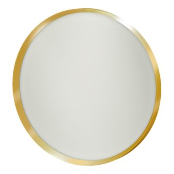 Carmargue rundt spejl Skärgård messing Ø55 cm