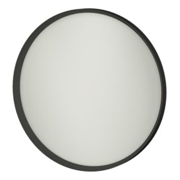 Carmargue rundt spejl Skärgård antracit Ø55 cm