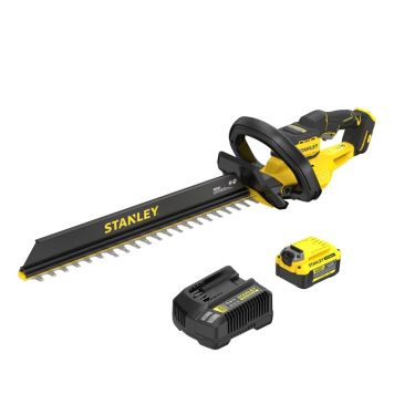 Stanley hækkeklipper 18V 55 cm inkl. 4Ah batteri & lader