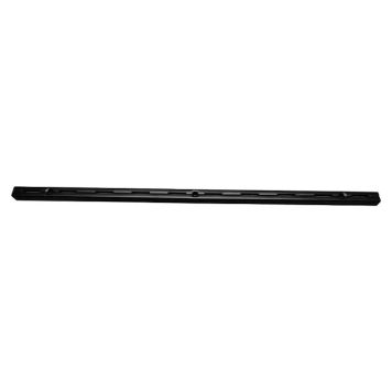 Regalux vægskinne 1-række S50 200 cm sort
