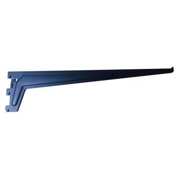 Regalux konsol til vægskinne 1-/2-række S50 50 cm sort