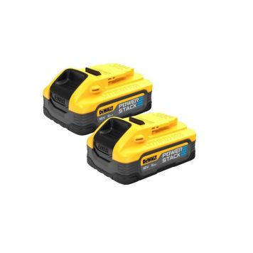 DeWalt batteri 18V XR POWERSTACK 5AH, dobbeltpakning