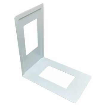 Regalux bogstøtte hvid 4 stk.