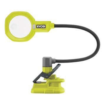 Ryobi akku forstørrelseslampe RML18-0 One+ u/batteri & lader