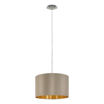 Eglo Maserlo pendel Ø380 taupe