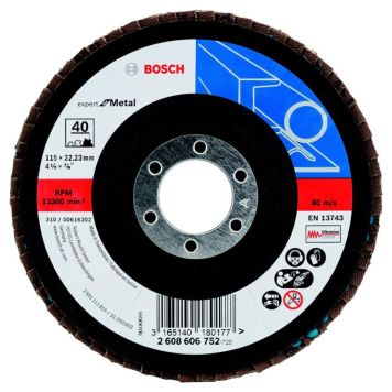 Bosch lamelslibeskive skrå k40 115x22 mm