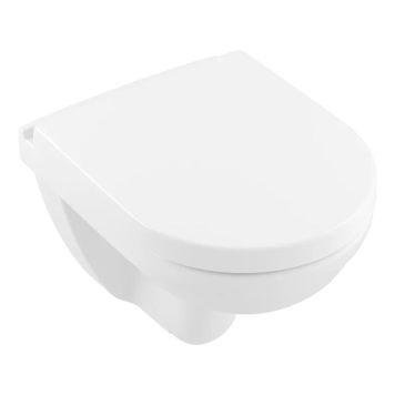 Villeroy & Boch væghængt toilet m/sæde O.Novo hvid alpin