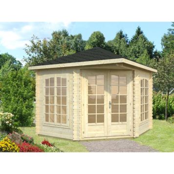 Palmako pavillon Melanie ubehandlet 7 m²