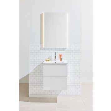 Noro underskab m/vask Vega hvid mat B50 cm