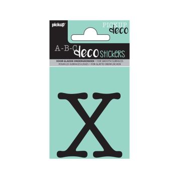 Pickup ABC deco Maud 60mm X sort