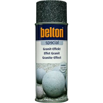 Belton spraymaling granit effekt sort 400 ml