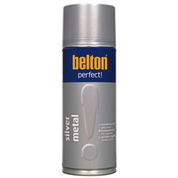 Belton Perfect spraymaling sølv metallic 400 ml