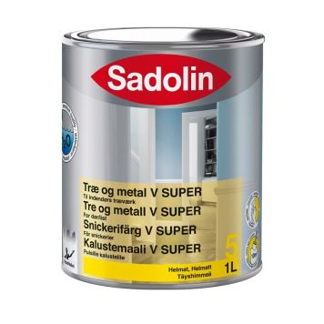 Sadolin træ- og metalmaling V Super helmat base 1L
