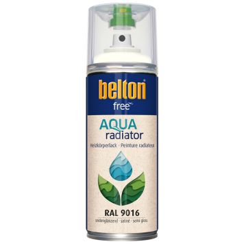 Belton radiatorlak vandbaseret RAL9016 400 ml