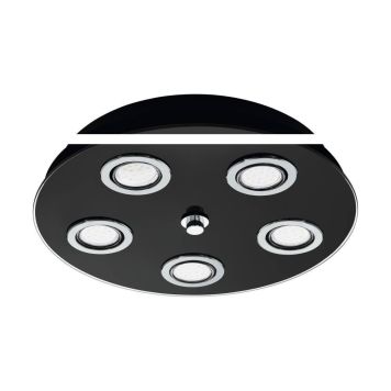 Eglo loftlampe Grattino 5x240lm Ø350 sort